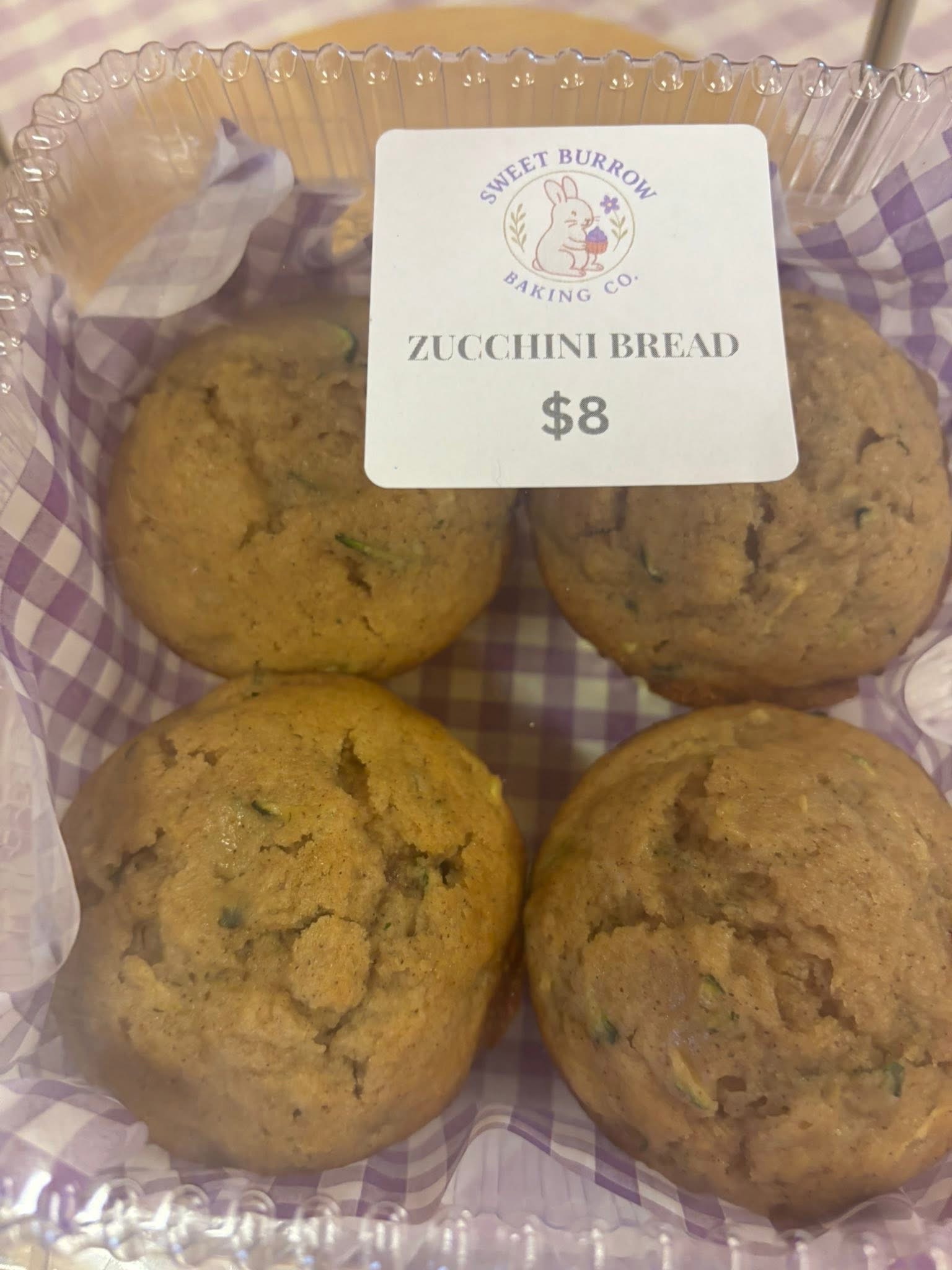 Price labels on our packaging