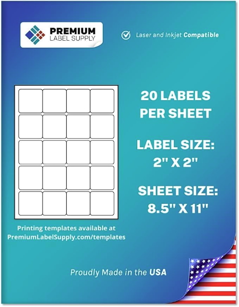 Premium Label Supply Sheet